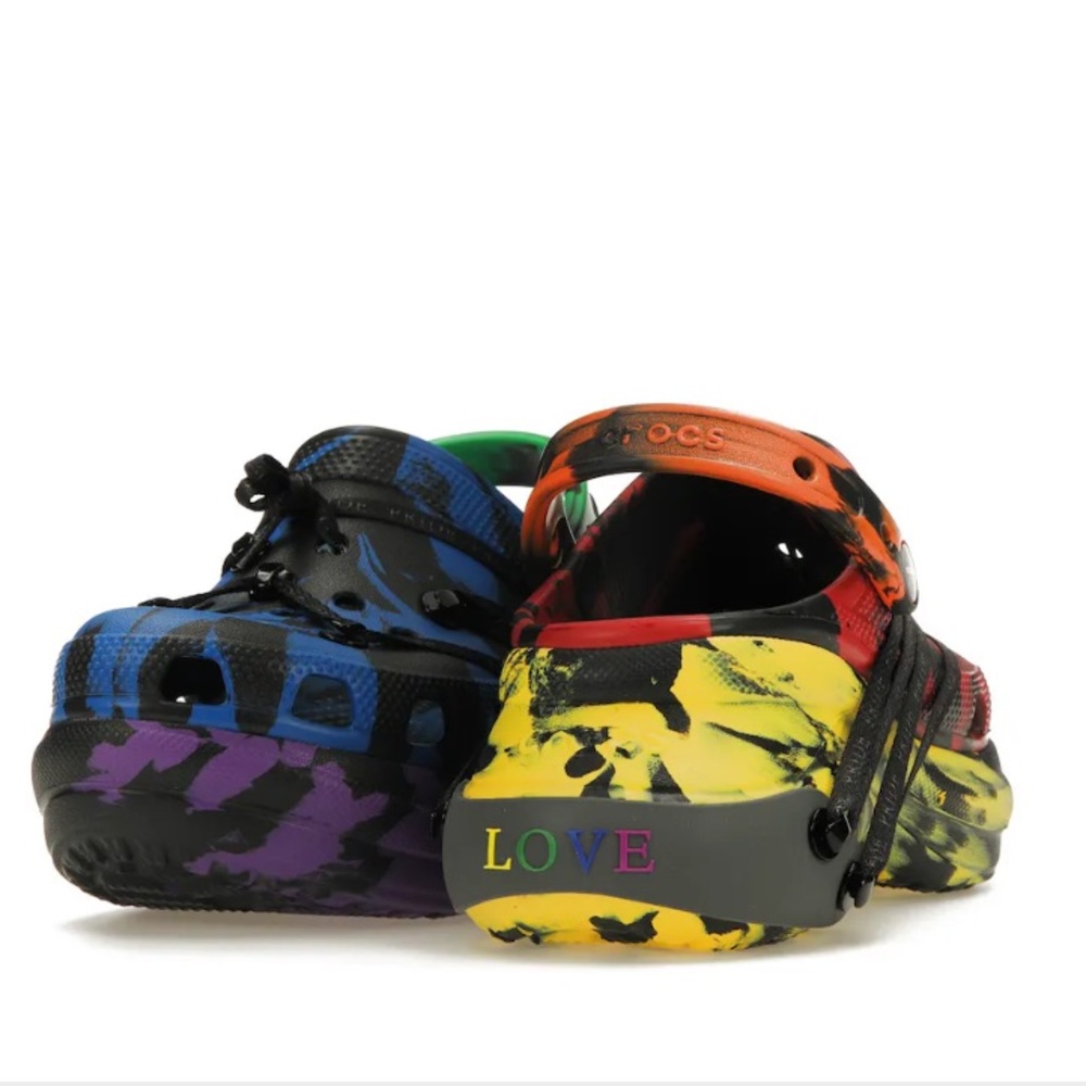Ruby Rose x Crocs Classic Bae Clog Platform Pride NWT